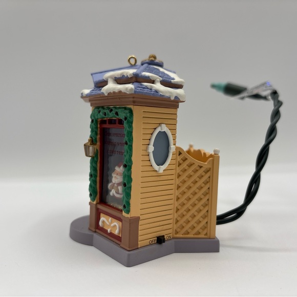 Hallmark Keepsake Ornament Dated 2002 Village Toy Shop Handcrafted - Picture 3 of 12